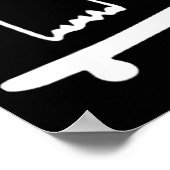 Ghost Skateboard Lazy Halloween Kostüm Spaß Skateb Poster (Ecke)