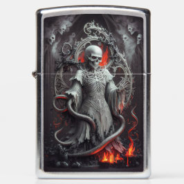 Ghost Skeleton Gothic Art #3