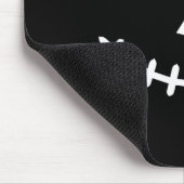 Ghost Skeleton Halloween Mousepad (Ecke)