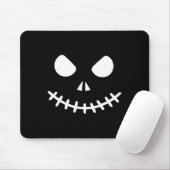 Ghost Skeleton Halloween Mousepad (Mit Mouse)