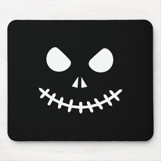 Ghost Skeleton Halloween Mousepad (Vorne)