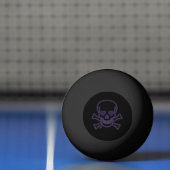 Ghost Skull Black 1 Stern Tischtennisball (Netto)