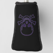 Ghost Skull Golf-Abdeckung Golf Headcover (Rotieren 90)