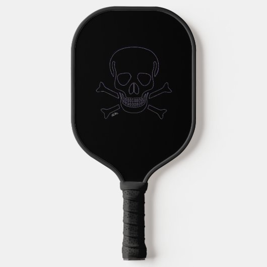 Ghost Skull pickleball paddle (Vorderseite)