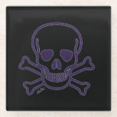 Ghost Skull Untersetzer (Vorderseite)