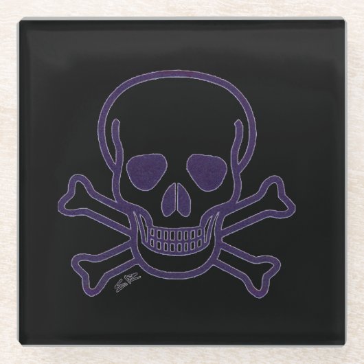 Ghost Skull Untersetzer (Vorderseite)