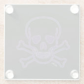 Ghost Skull Untersetzer (Rückseite)