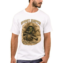 Ghost Sniper Silent Killer Taktisches T-Shirt