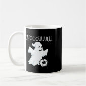 Ghost Soccer Halloween Kaffeetasse (Links)
