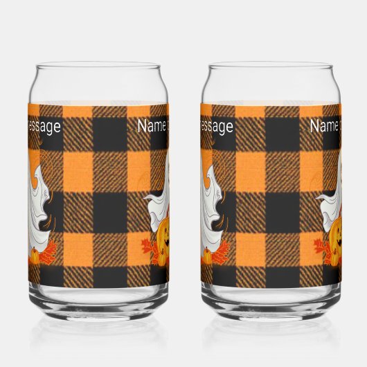 Ghost Soda Glass Dosenglas (Links)