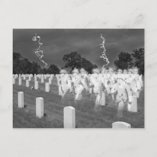 Ghost Soldiers bei Jefferson Baracks Postkarte