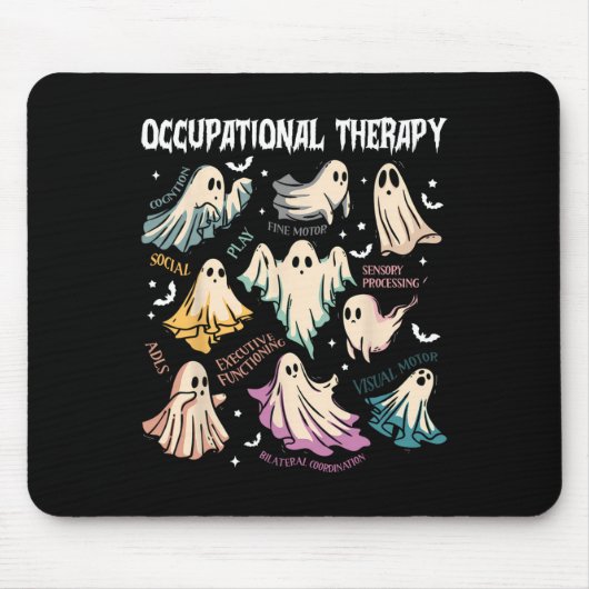 Ghost Special Edu Autismus Awar Mousepad (Vorne)