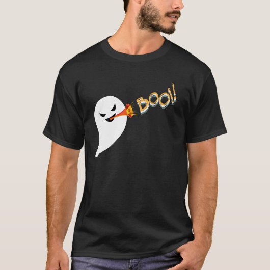 Ghost spielt und singt Boo T-Shirt (Vorderseite)