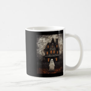 Ghost Spuk House Mitternacht Halloween Ghost Spook Kaffeetasse