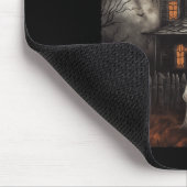 Ghost Spuk House Mitternacht Halloween Ghost Spook Mousepad (Ecke)