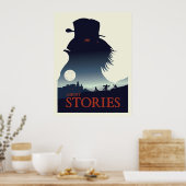 Ghost Stories Board Game Minimalistische Travel St Poster (Küche)