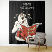 Ghost Stories Halloween Background Wandteppich (Beispiel)