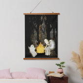 Ghost Stories Wandteppich Mit Holzrahmen (Schlafzimmer)