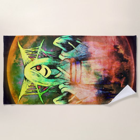 Ghost Strandtuch (Vorderseite)