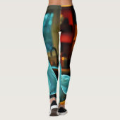 Ghost sucht nach Cookies Leggings (Rückseite)