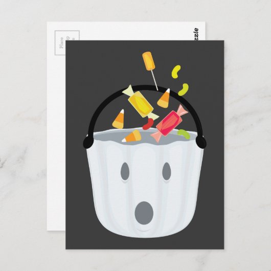 Ghost-Süßklee Postkarte (Vorne/Hinten)