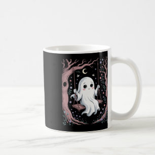 Ghost Swing Cottage Kern Floral Ästhetisches Hallo Kaffeetasse