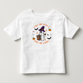 Ghost-T-Shirt für Trick-oder-Leckerei Kleinkind T-shirt