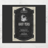 Ghost Tears Halloween Biermarken Bierflaschenetikett (Einzelnes Label)