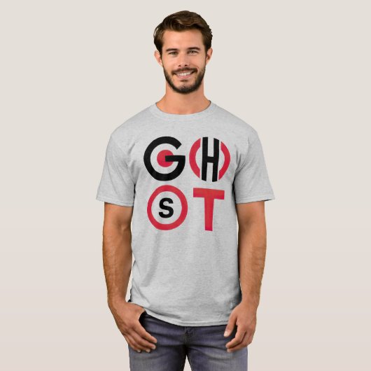 Ghost-Text T-Shirt (Vorne ganz)