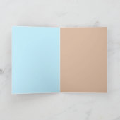 Ghost Tiger Blank Vollfarbkarte Vertikal Karte (Innenseite)