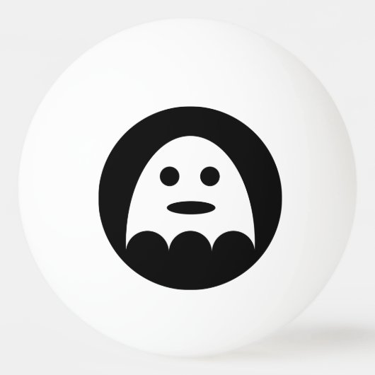Ghost Tischtennisball (Rückseite)