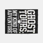 Ghost Tour Paranormal Untersuchung Spooky Adventu Fleecedecke (Vorderseite (Horizontal))