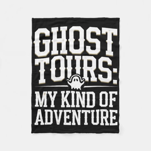 Ghost Tour Paranormal Untersuchung Spooky Adventu Fleecedecke (Vorderseite)