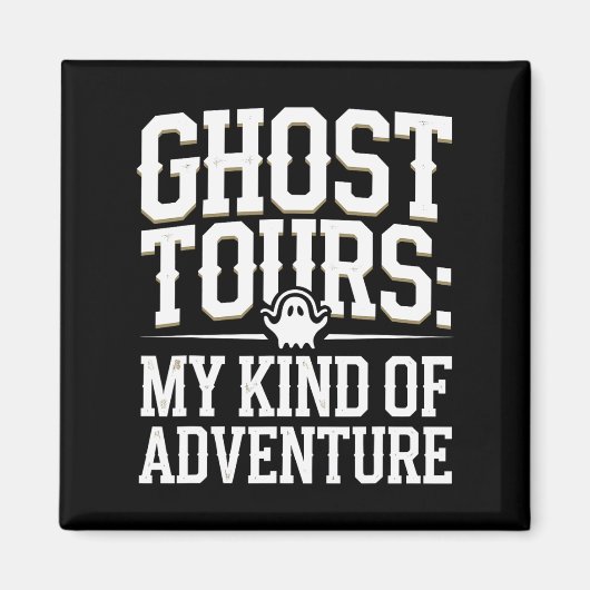 Ghost Tour Paranormal Untersuchung Spooky Adventu Magnet (Vorne)