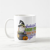 Ghost Town Brewery Halloween Gnome Kaffeetasse (Links)