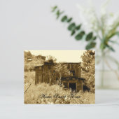 Ghost Town Postcard Postkarte (Stehend Vorderseite)
