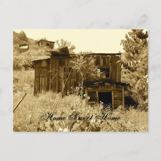 Ghost Town Postcard Postkarte (Vorderseite)