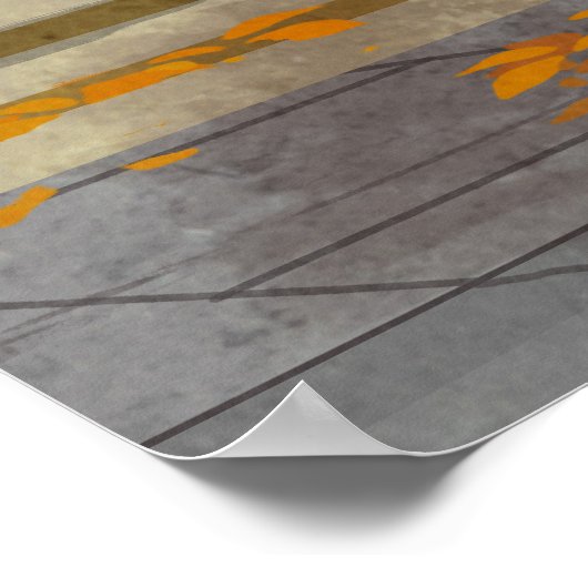 Ghost Town Poster (Ecke)