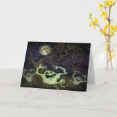 Ghost Tree Card Karte (Gelbe Blume)