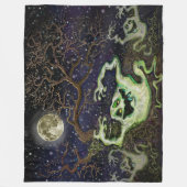 Ghost Tree Fleece Blanket (Vorderseite)
