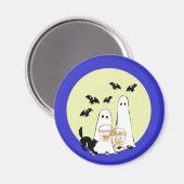 Ghost Trick oder Treat Magnet (Vorderseite/Rückseite)