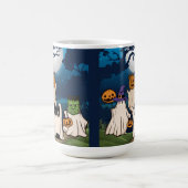 Ghost Trick-oder-Treaters-Tasse Kaffeetasse (Mittel)