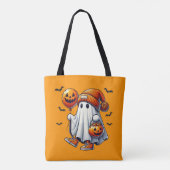 Ghost Trick oe Leckerei Halloween Tasche (Rückseite)