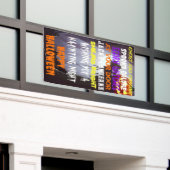 Ghost und Goblins spannende Nachtkurse Banner (Äußeres Gebäude)