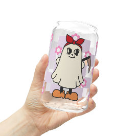 Ghost und Pumpkin Halloween Glas, Fall Geschenk Dosenglas