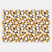 Ghost und Pumpkin Halloween-Muster Geschenkpapier Set (Vorderseite 3)