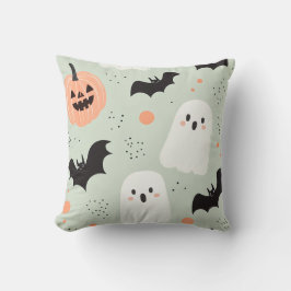 GHOST UND PUMPKIN IN HALLOWEEN KISSEN