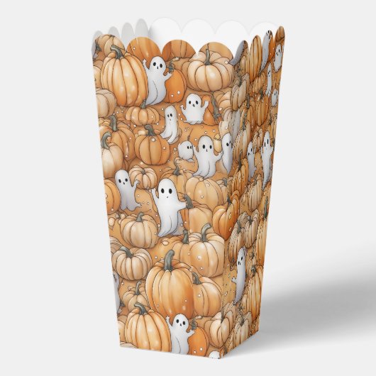 Ghost und Pumpkins Halloween Geschenkschachtel (Vorderseite)