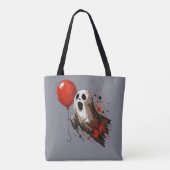 Ghost und Red Balloon Tasche (Rückseite)