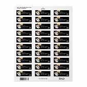 Ghost und Spider Rücksendeadressen-Aufklebers (Vorne)